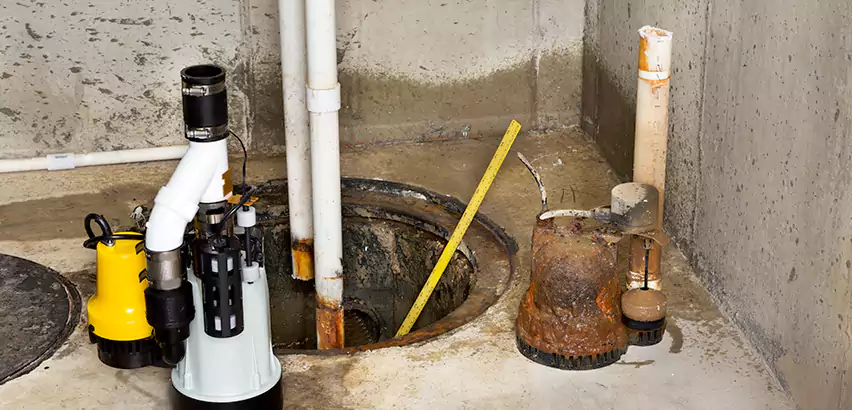 Installing Sump Pump in Finished Basement in Riviera Beach, FL