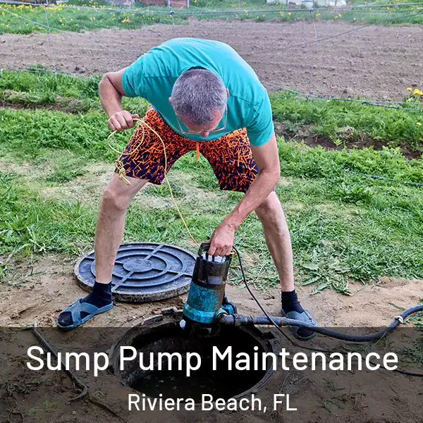  Sump Pump Maintenance Riviera Beach, FL